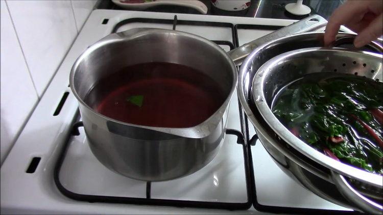 preparar los ingredientes