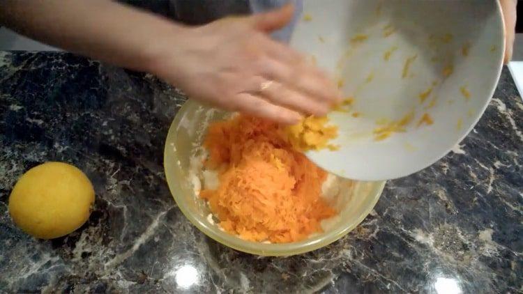 Prepare as raspas para cozinhar