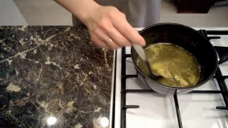 Prepare xarope para cozinhar