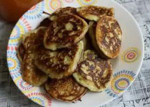 Fritters din dovlecei pe kefir conform unei rețete pas cu pas cu fotografie