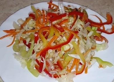 Ensalada de otoño - receta de invierno sin esterilización 🥫