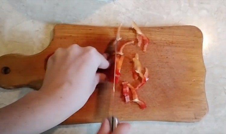 Paja búlgara pimienta.