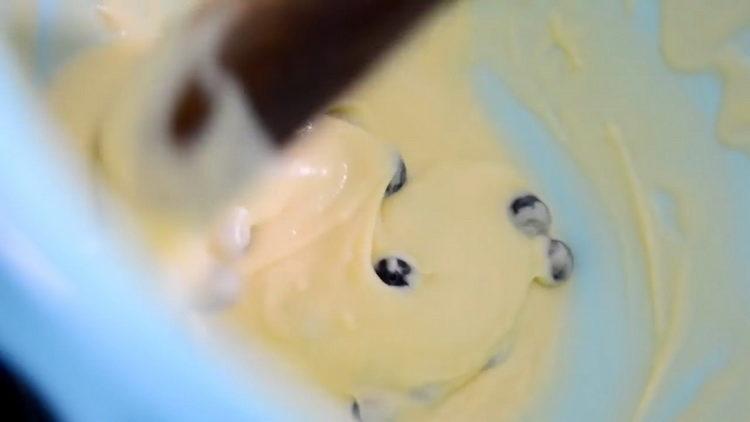 Agregue bayas para cocinar