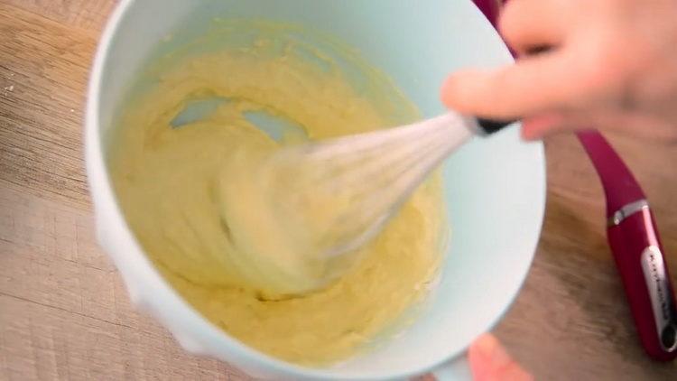 Prepara la masa para cocinar