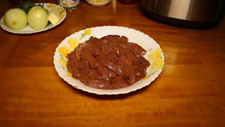 Prepara los ingredientes para cocinar.