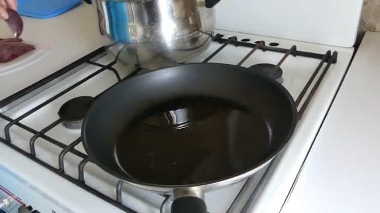 Prepare os ingredientes para cozinhar.