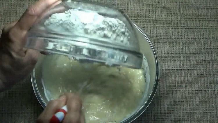 mezclar los ingredientes