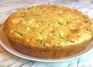 préparer une tarte aux courgettes