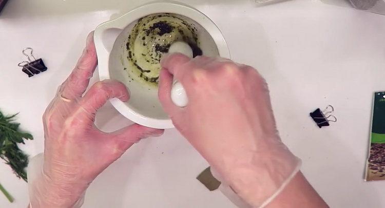 Assaisonnement pour pilaf selon une recette étape par étape avec photo