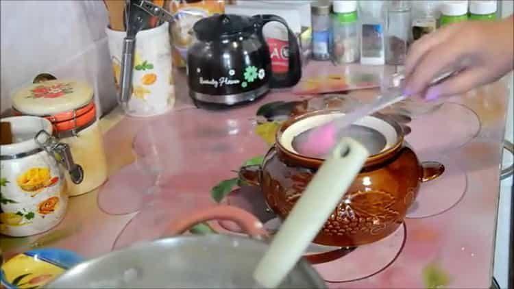 Подгответе съдовете за готвене