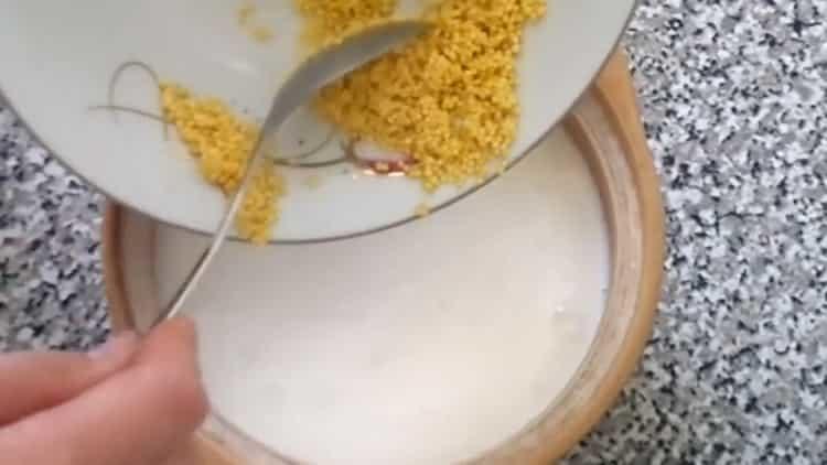 Добавете печива за готвене