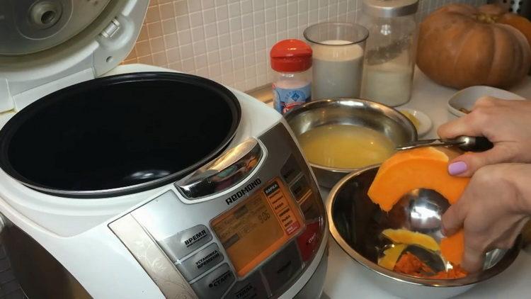 Подгответе съставките за готвене.