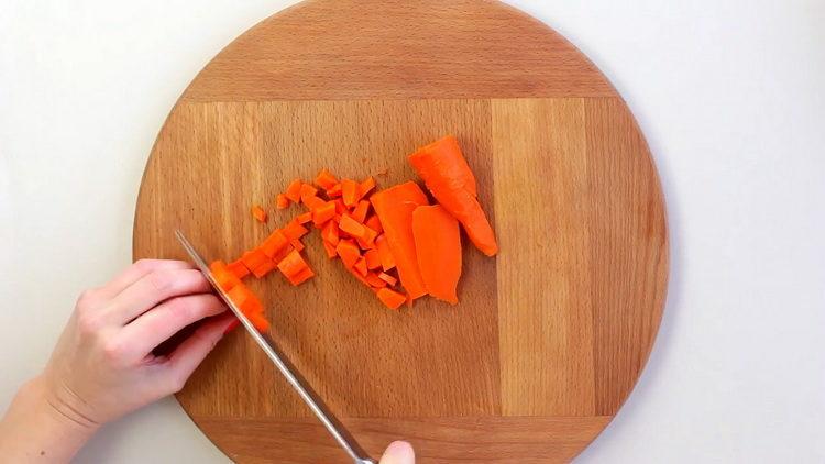 Pour la cuisson, couper le lait