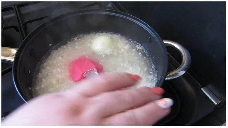 להרתיח אורז