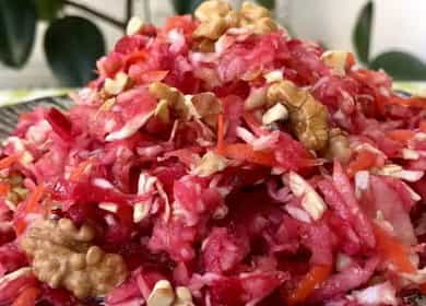 Salată de legume cu vitamine - o rețetă simplă 🥗