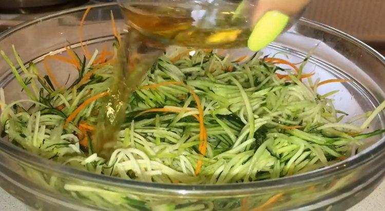 Ajouter de l'huile pour cuisiner