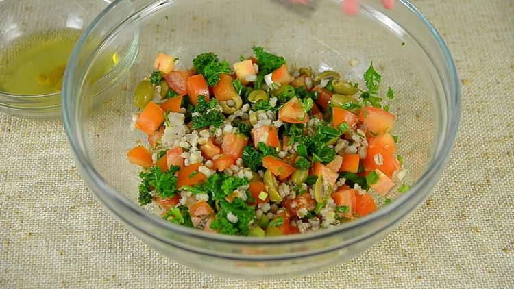 promíchejte všechny produkty