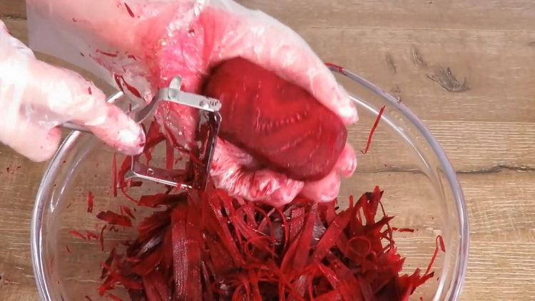 Sådan koges rødbeder på koreansk