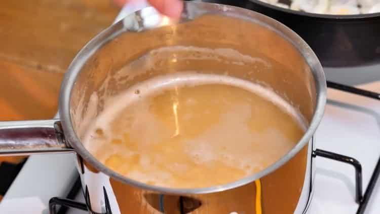 Pregătiți ingredientele pentru gătit.