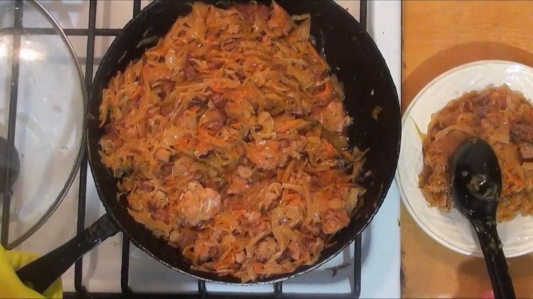 Kohlhortensie ist fertig