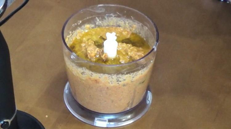 Combine os ingredientes para cozinhar.