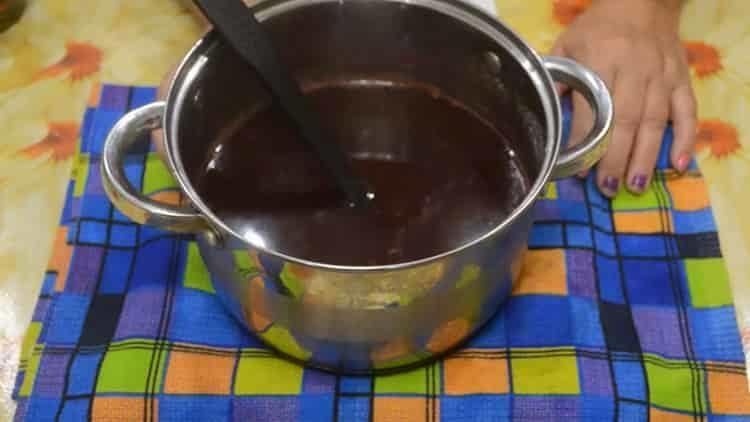 poner los ingredientes a punto