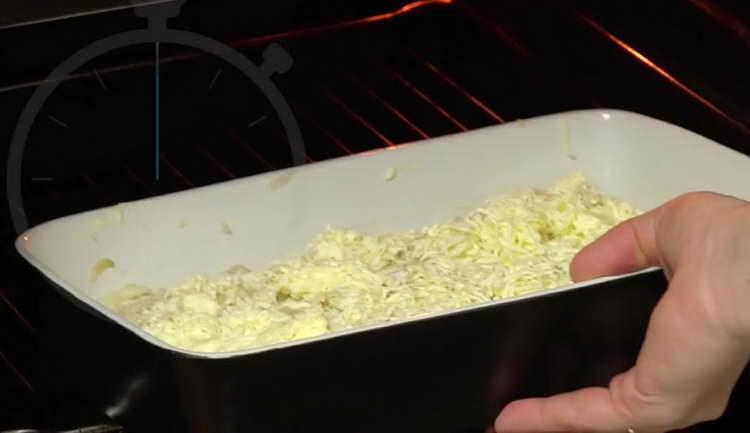 ipadala ang pie sa oven