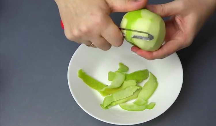 alisan ng balat mansanas