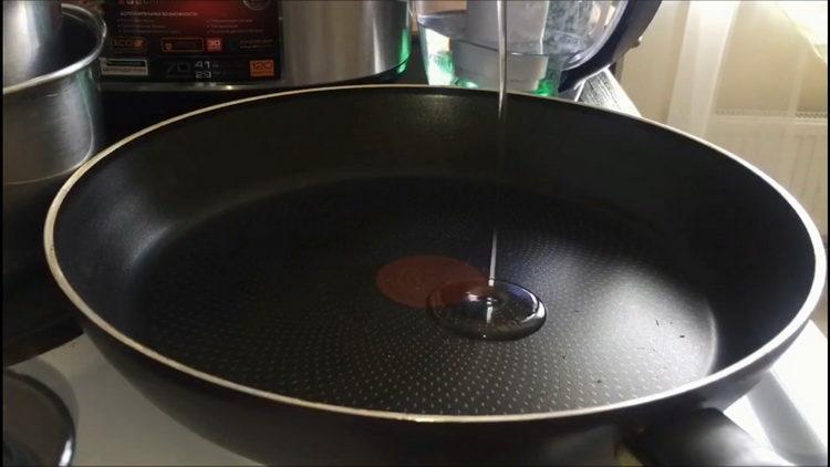 préchauffer la casserole