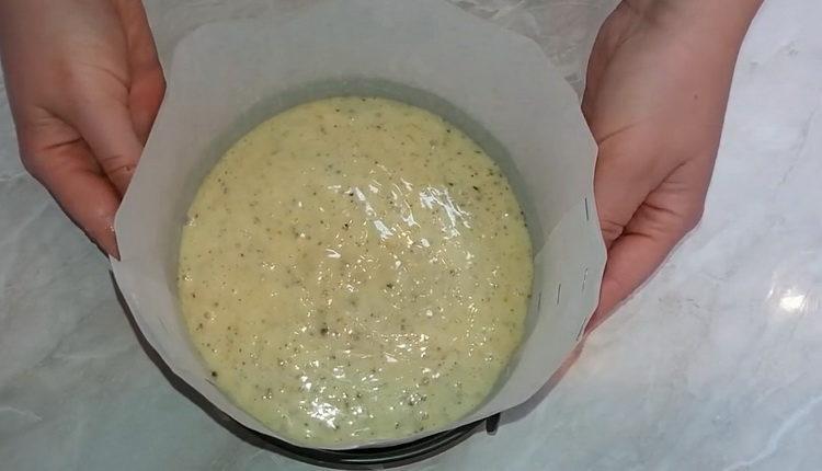 Pour faire un gâteau, préparez un moule