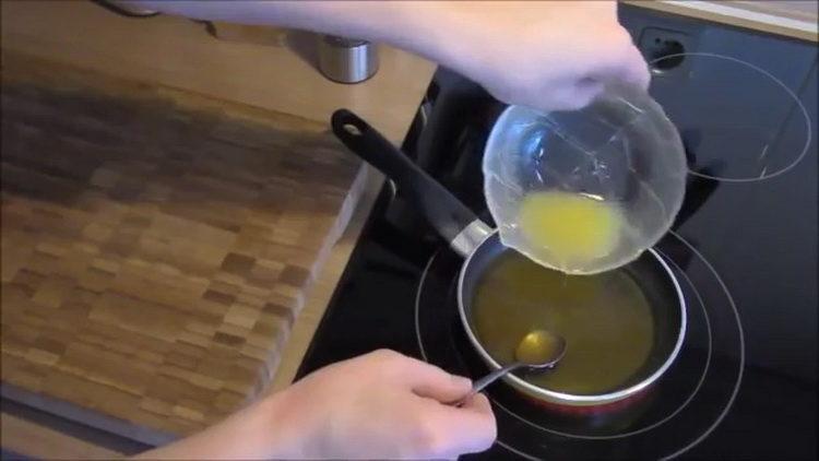 Forbered fyldet til madlavning