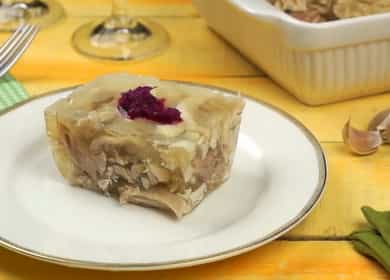 How to learn how to cook delicious jellied meat with gelatin jellied meat with gelatin 🥣