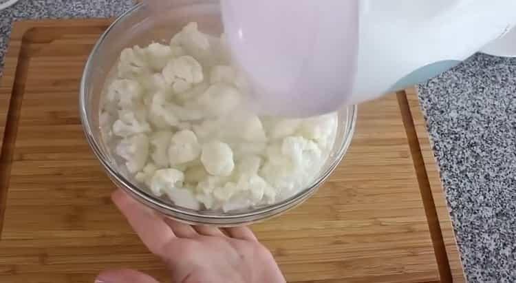 Forbered opvasken til madlavning