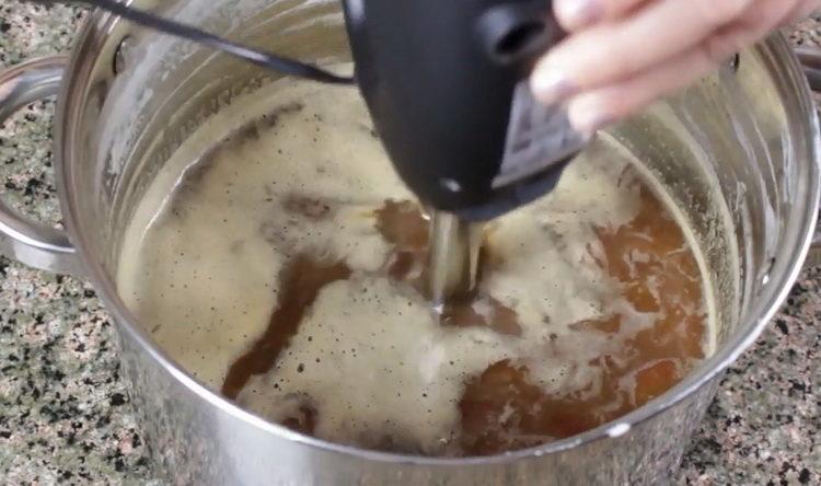 moler los ingredientes