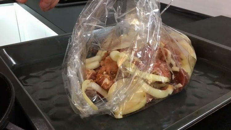 Загрейте тигана, за да готвите