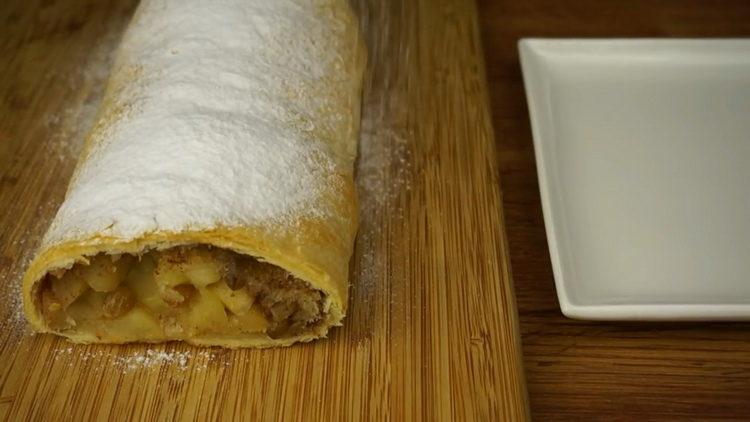 strudel de mere gata