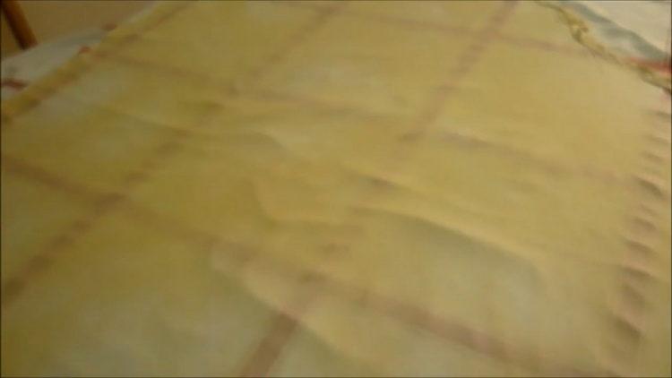 Pro pečení namažte těsto