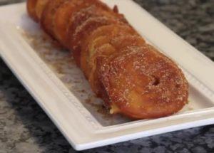 preparar deliciosas maçãs em massa