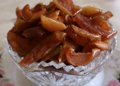 Confiture de pomme sèche - une recette intéressante