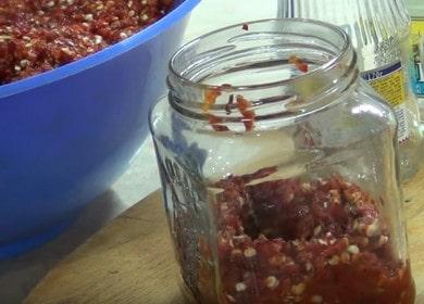 A receita adjika clássica 