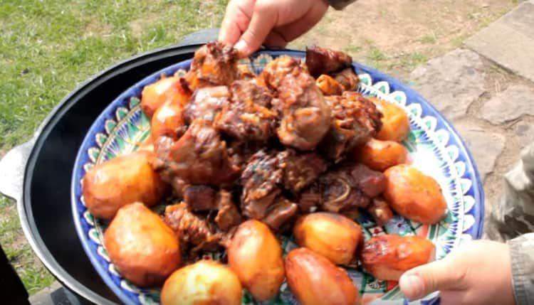 قازان كباب جاهز.