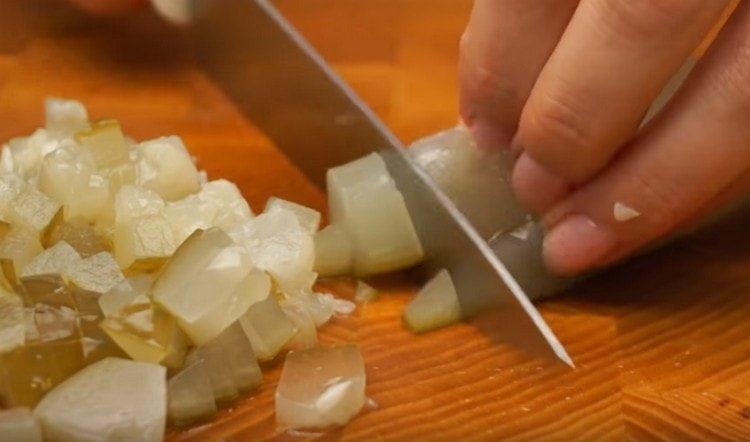 Tărâțe de castraveți murați.