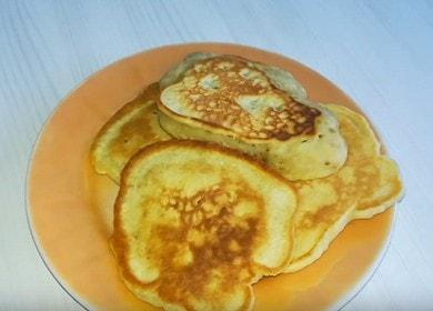 Foarte simple fritters pe apă