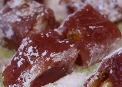 La receta de los famosos dulces orientales Rahat-lokum 🍬