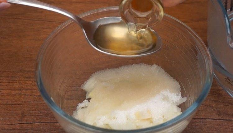 ceapa de murat cu zahar, sare si otet.