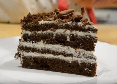 Tort de ciocolată Kefir  Prince Black