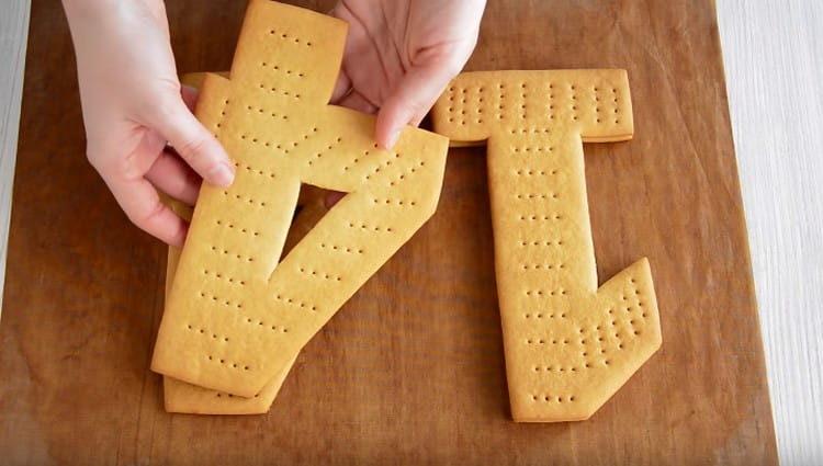 Takové vrstvy koláčů se pečou rychle.