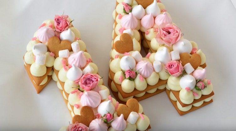 A tak je možné zdobit dort Obrázek.