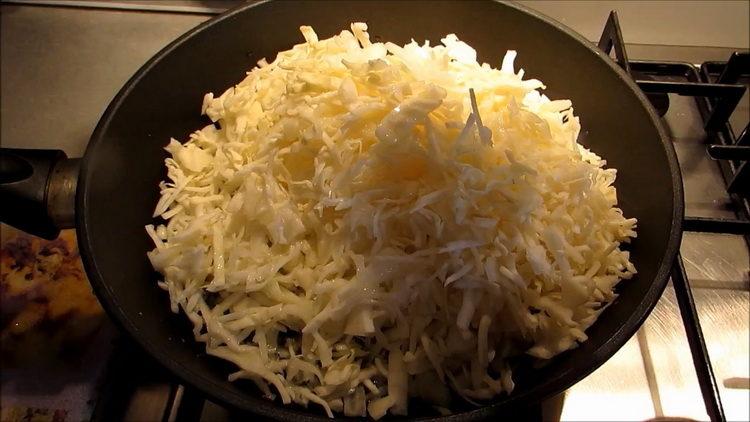 prăjiți ingredientele