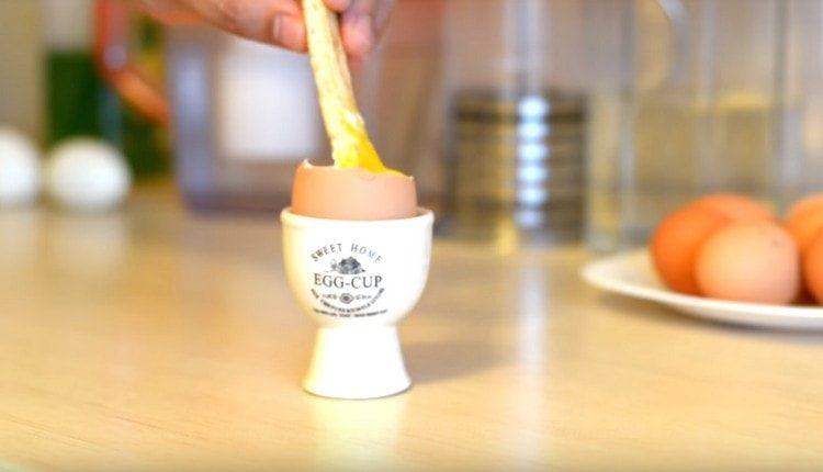 Nous avons donc parlé de la manière de cuire des œufs à la coque.